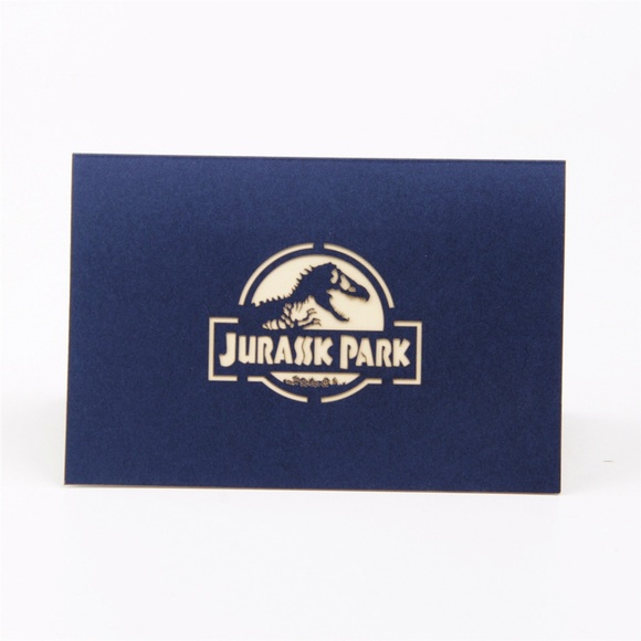 3D Dinosaurs Pop-Up Greeting Card, Laser Cut ๐ธ - Picture 6 of 6